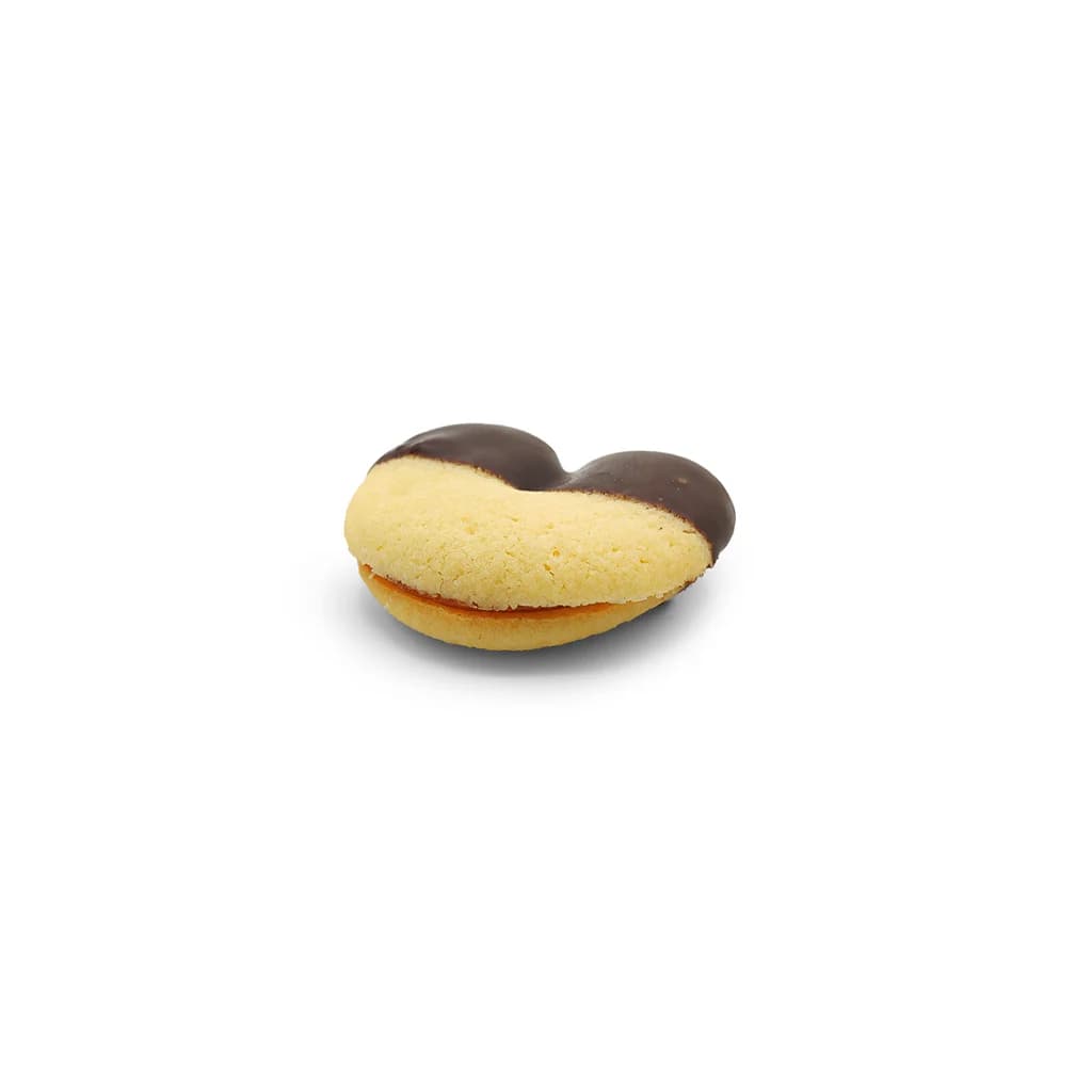 Ciambelline Vaniglia ricoperte di cioccolato fondente