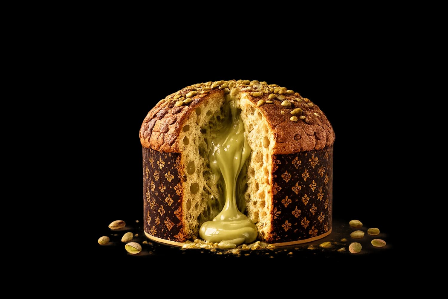 Panettone al Pistacchio