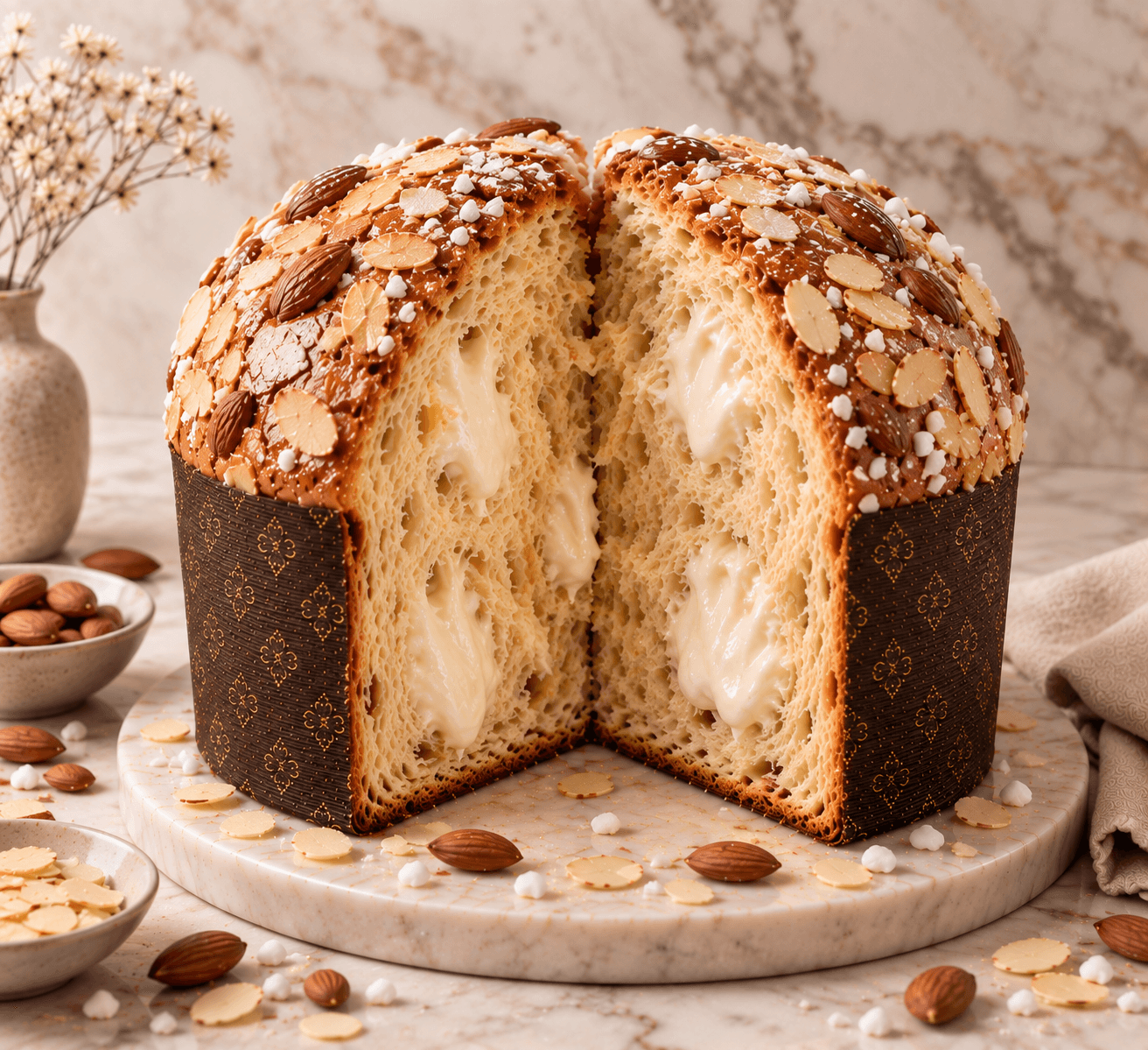 Mandorlato — Panettone