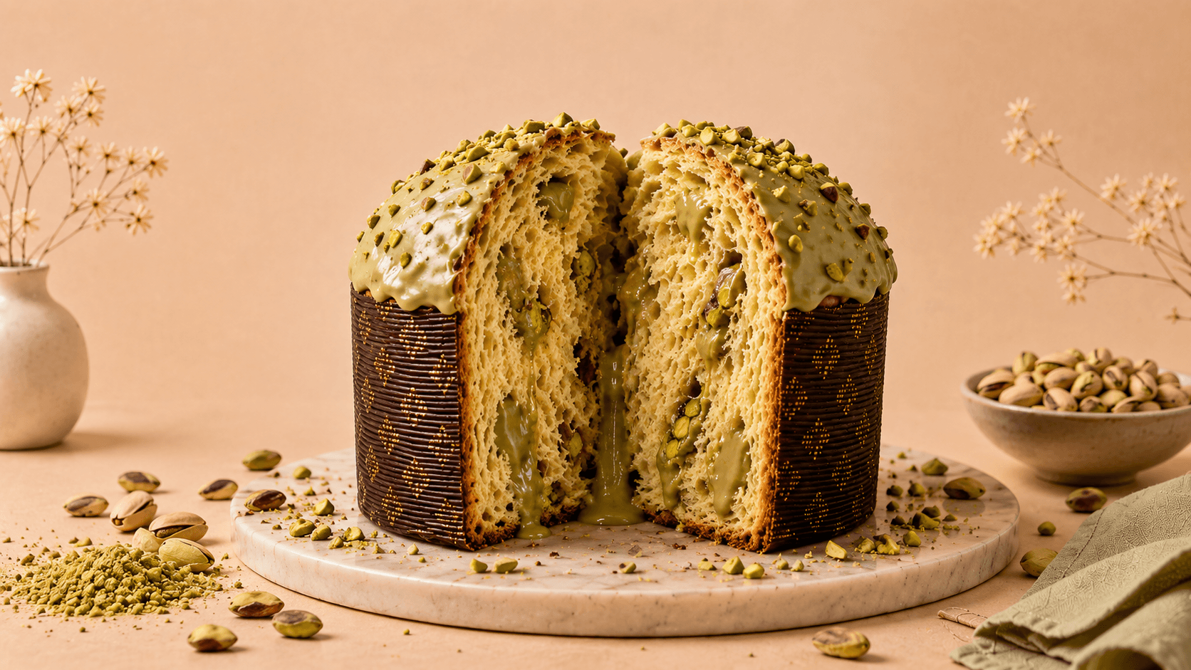 Pistacchione — Panettone 0,75 kg